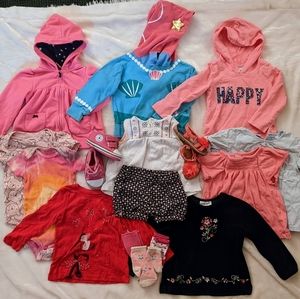 ✨ SOLD ✨ Baby Girl Clothing & Shoe Bundle 18-24 Months